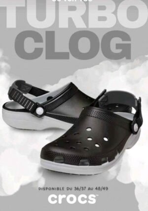 Crocss CLASSIC TURBO - Mules - black