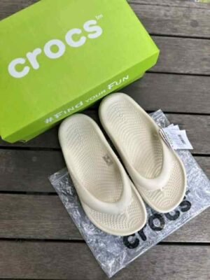 Crocss Mellow Flips Off_White