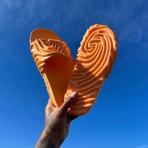 Crocss x Selehe bembury Pollex Slide Citrus milk - Image 2