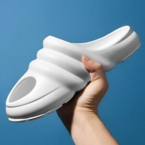 Adida_s Yeezy Clog Snail Foam Slide Ivory