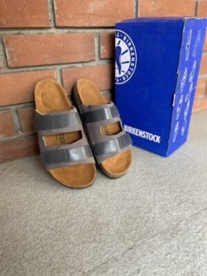 Birkenstock Uji Nubuck Leather Suede Grey