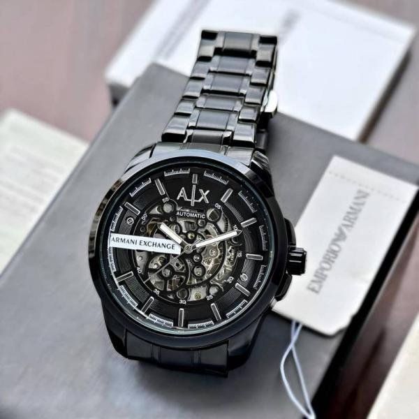 Exchange Armaann_i Ax2418 Hampton Automatic full black and white - Image 2
