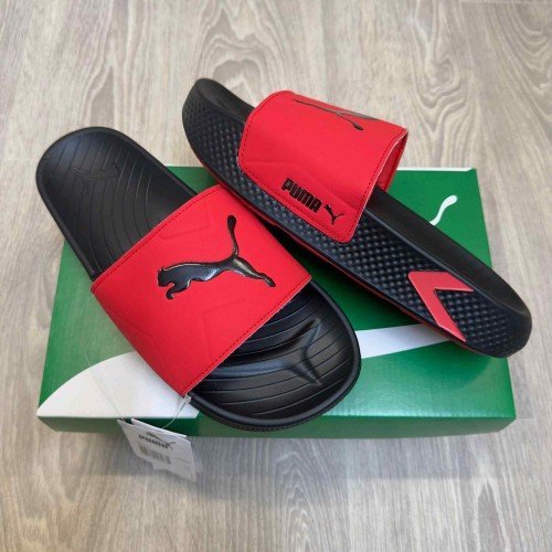Pum.a SoftridePro Leadpuff Red Black Slides - Image 2