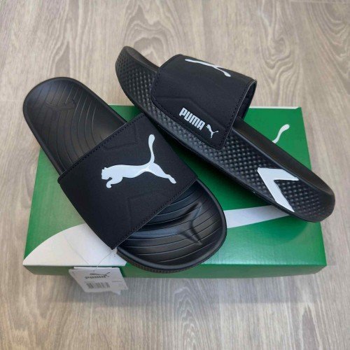 Pum.a SoftridePro Leadpuff All Black Slides - Image 2