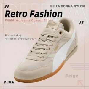 Pumaa Sneaker Bella Donna Nylon - Beige