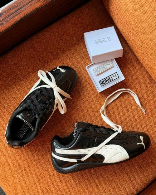 Pumaa Speedcat X Rose PRM Black White - Image 2