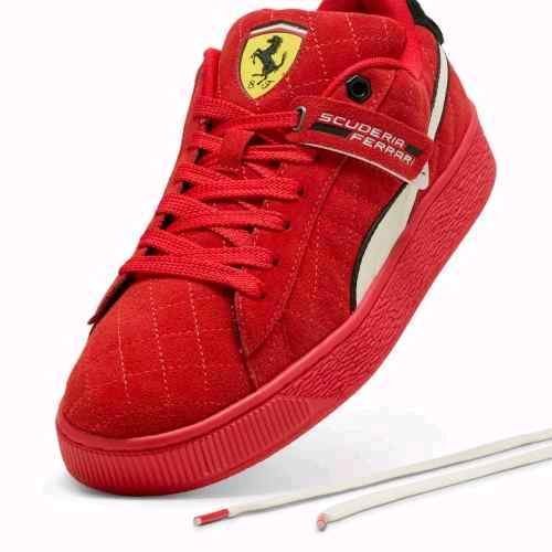 PUMAa SCUDERIA FERRARI RACE SUEDE XL HERO SNEAKERS - Image 2