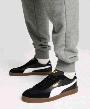 Pumaa club era black white for men