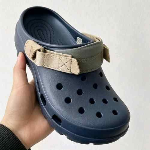 CROCSS Classic All Terrain Clogs Navy Blue - Image 2
