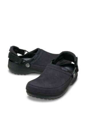 Crocss Classic Suede Crafted Clogs Black