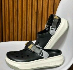 Crocss Original Full Force Clogs Black Grey