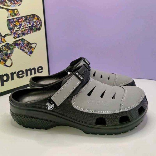 Crocss Yukon Clog (Grey Black) - Image 2