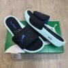 Pumma Nitrocat V Adjust Comfort Premium Black Blue-Ivory Glow Slides